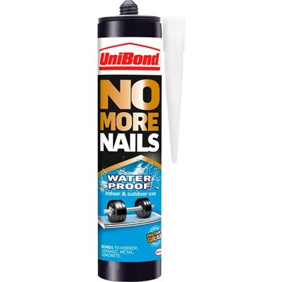 Unibond No More Nails Waterproof Interior / Exterior - Solvent Free 300m Unibond No More Nails Waterproof Interior / Exterior - Solvent Free 300m