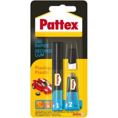 Pattex Plastic Tube 3g - Lijm Pattex Plastic Tube 3g - Lijm