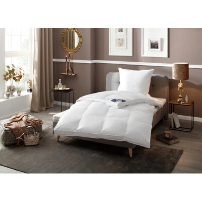 RIBECO Extra Prall Bettdecke - Warm, Weiß, 135x200cm RIBECO Extra Prall Bettdecke - Warm, Weiß, 135x200cm