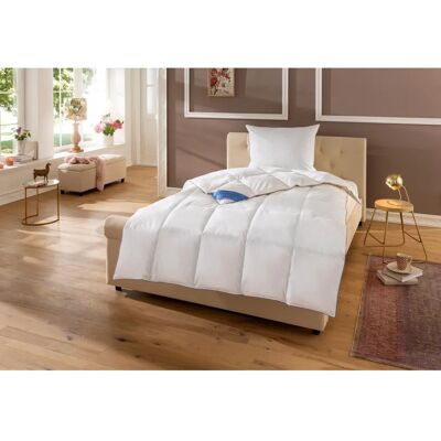 Hanse by Ribeco Lina Leichte weiße Daunendecke - Bett Hanse by Ribeco Lina Leichte weiße Daunendecke - Bett