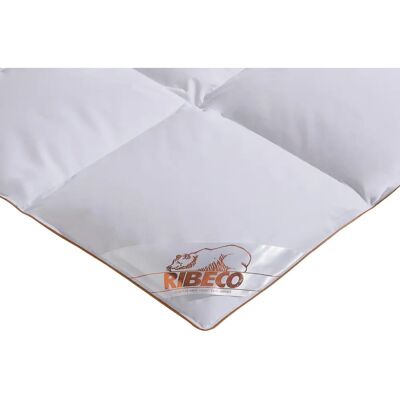 RIBECO Ella Daunenbettdecke - 135x200cm, warm, weiß RIBECO Ella Daunenbettdecke - 135x200cm, warm, weiß