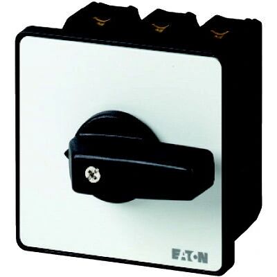 Eaton P3-63/E Wippenschalter - 3P, 63A, Schwarz/Weiß Eaton P3-63/E Wippenschalter - 3P, 63A, Schwarz/Weiß
