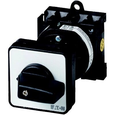 Eaton T0-1-15431/Z Umschalter - 1P Schwarz, Weiß Eaton T0-1-15431/Z Umschalter - 1P Schwarz, Weiß