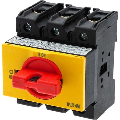 Eaton P3-63/IVS-RT Drehschalter - 3P, Schwarz, Gelb - Industrieautomatisierung Eaton P3-63/IVS-RT Drehschalter - 3P, Schwarz, Gelb - Industrieautomatisierung