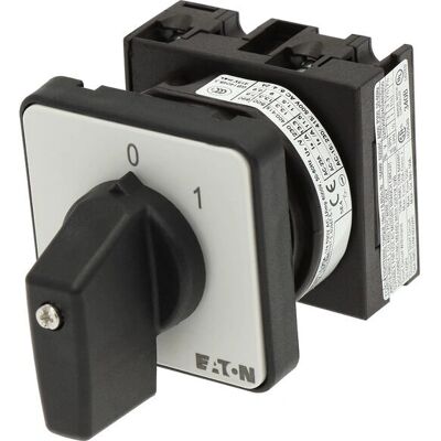 Eaton T0-1-15402/E Kippschalter - IP65, 2-polig, Schwarz - Produkttyp Eaton T0-1-15402/E Kippschalter - IP65, 2-polig, Schwarz - Produkttyp
