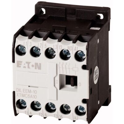 Eaton DILEEM-10 Contacteur 3 pôles - 3 kW IP20 - Publicité Eaton DILEEM-10 Contacteur 3 pôles - 3 kW IP20 - Publicité