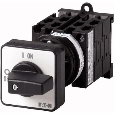 Eaton T0-5-8281/Z Stufenschalter - 3P Schwarz Silber IP65 Eaton T0-5-8281/Z Stufenschalter - 3P Schwarz Silber IP65