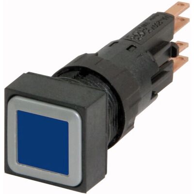 Eaton Q18LT-BL/WB Drucktaster Blau - IP65, 18 mm Eaton Q18LT-BL/WB Drucktaster Blau - IP65, 18 mm