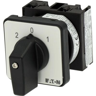 Eaton T0-1-15421/E - Schwarzer Wahlschalter Eaton T0-1-15421/E - Schwarzer Wahlschalter