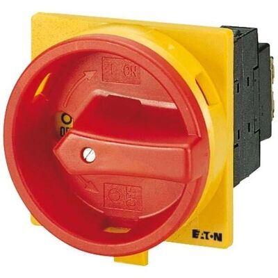 Interrupteur Principal Eaton T0-2-8324/EA/SVB - 4 pôles, 20A, Rouge - Publicité Interrupteur Principal Eaton T0-2-8324/EA/SVB - 4 pôles, 20A, Rouge - Publicité
