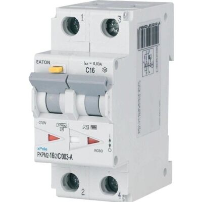 Eaton PKPM2-16/2/C/003-A jordfeilautomat Eaton PKPM2-16/2/C/003-A jordfeilautomat