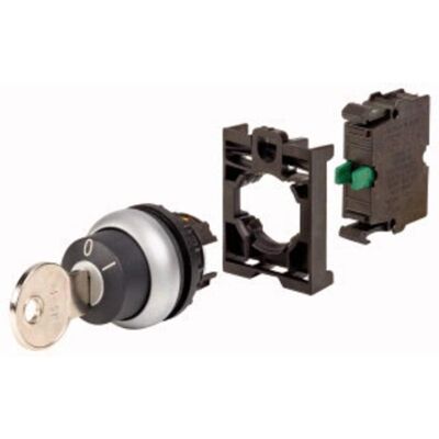 Eaton M22-WS-K10-BVP Schlüsselschalter - Schwarz - IP66 Eaton M22-WS-K10-BVP Schlüsselschalter - Schwarz - IP66