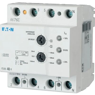 Eaton PDIM-40/4 - 40A - 4P - Fehlerstromschutzschalter Eaton PDIM-40/4 - 40A - 4P - Fehlerstromschutzschalter