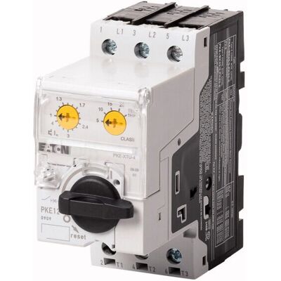 Eaton PKE12/XTU-4 Leitungsschutzschalter - 3-polig - 1-4A - 690V - Elektronischer Überlastschutz Eaton PKE12/XTU-4 Leitungsschutzschalter - 3-polig - 1-4A - 690V - Elektronischer Überlastschutz