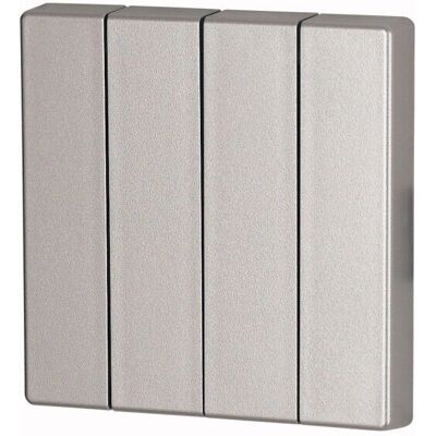 Interruptor de 4 canales Eaton CWIZ-04/03 - Plata Interruptor de 4 canales Eaton CWIZ-04/03 - Plata