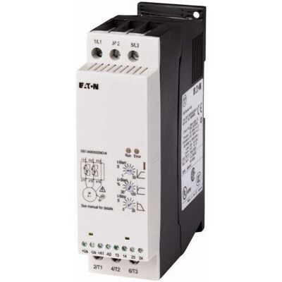 Eaton DS7-342SX016N0-N Softstarter - 3-phasig, 7,5 kW, IP20 Eaton DS7-342SX016N0-N Softstarter - 3-phasig, 7,5 kW, IP20