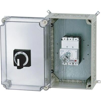 Eaton MCCB2-200/I43E-200 CI Gehäuse - IP65, Stahl, Transparent Eaton MCCB2-200/I43E-200 CI Gehäuse - IP65, Stahl, Transparent