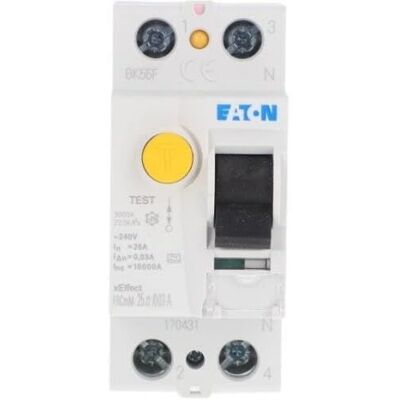 Eaton Moeller FI-Schutzschalter 25A 2p 30mA Typ A Eaton Moeller FI-Schutzschalter 25A 2p 30mA Typ A