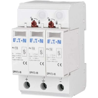 Eaton SPPVT2-06-2+PE-AX Überspannungsableiter - Verteilerschrank Eaton SPPVT2-06-2+PE-AX Überspannungsableiter - Verteilerschrank