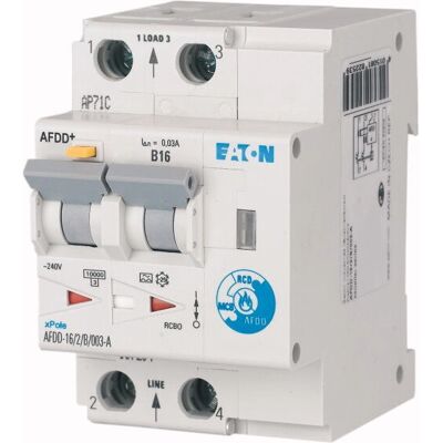 Eaton AFDD-16/2/C/001-LI/A - Leitungsschutzschalter 2P Eaton AFDD-16/2/C/001-LI/A - Leitungsschutzschalter 2P