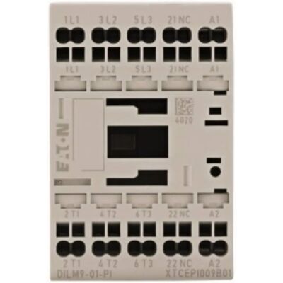 Eaton DILM9-01(24VDC) Leistungsschütz - 3-polig, 24 V DC, 4 kW Eaton DILM9-01(24VDC) Leistungsschütz - 3-polig, 24 V DC, 4 kW