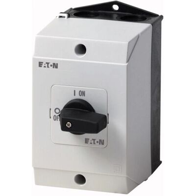Eaton T0-1-102/I1 Kippschalter - 2-polig, Schwarz, Weiß Eaton T0-1-102/I1 Kippschalter - 2-polig, Schwarz, Weiß
