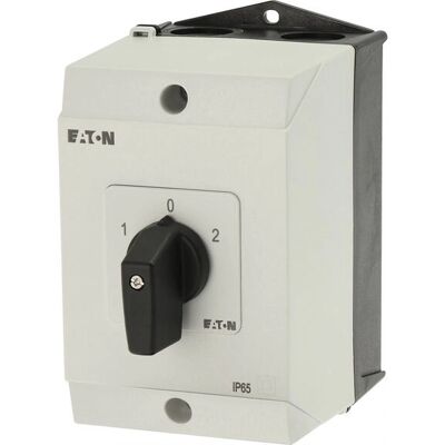 Eaton T0-3-8212/I1 Grau - 3-poliger Schalter, 20A, Oberflächenmontage Eaton T0-3-8212/I1 Grau - 3-poliger Schalter, 20A, Oberflächenmontage