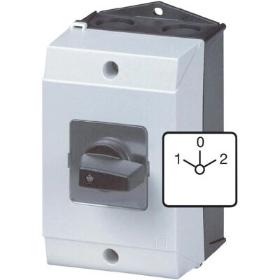 Eaton Wendeschalter T0-3-8401/I1 - 3-polig, 20A, IP65 Eaton Wendeschalter T0-3-8401/I1 - 3-polig, 20A, IP65