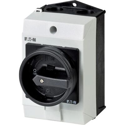 Interrupteur Eaton T0-4-8344/IP65 - 20A 7,5kW Montage surface Noir Verrouillable - Publicité Interrupteur Eaton T0-4-8344/IP65 - 20A 7,5kW Montage surface Noir Verrouillable - Publicité