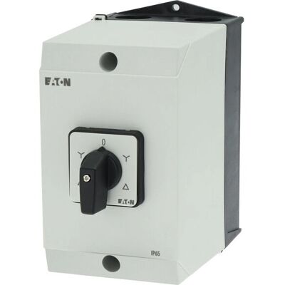 Eaton Drehschalter 3P Schwarz, Weiß - Elektroschalter Eaton Drehschalter 3P Schwarz, Weiß - Elektroschalter