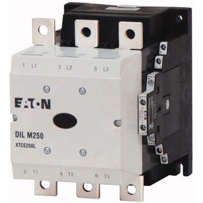 Eaton DILM250/22 Schütz - 132kW, 400V AC3, Leistung, 2 NO/NC Kontakte Eaton DILM250/22 Schütz - 132kW, 400V AC3, Leistung, 2 NO/NC Kontakte
