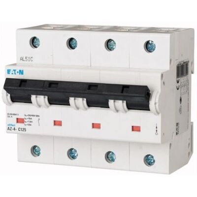 Eaton 211807 Interruptor magnetotérmico 4 polos 100A curva C IP20 Eaton 211807 Interruptor magnetotérmico 4 polos 100A curva C IP20