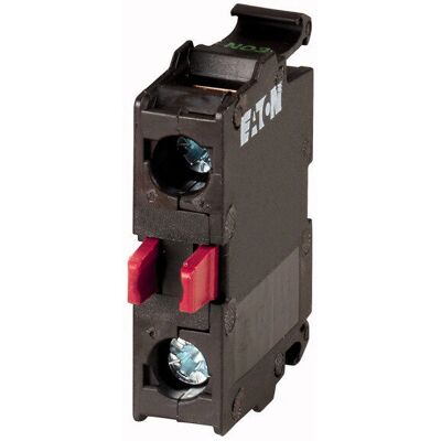 Eaton Hilfsschalterblock 1Ö Bodenbefestigung 6A/AC Schraubanschluss - M22-KC01 Eaton Hilfsschalterblock 1Ö Bodenbefestigung 6A/AC Schraubanschluss - M22-KC01