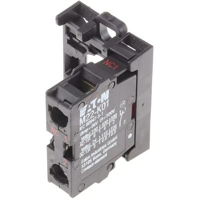 Eaton M22-AK01 Kontaktierelement - 1 NC - 230V/AC bis 220V/DC - IP20 Eaton M22-AK01 Kontaktierelement - 1 NC - 230V/AC bis 220V/DC - IP20