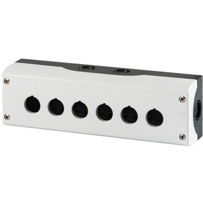Eaton M22-I6 Gehäuse - 6 Befestigungspunkte - IP66 - Anthrazit Eaton M22-I6 Gehäuse - 6 Befestigungspunkte - IP66 - Anthrazit