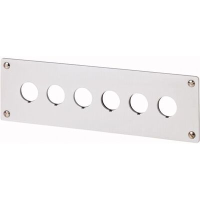 Eaton M22-E6 Einbautableau - 6 Positionen, Grau Eaton M22-E6 Einbautableau - 6 Positionen, Grau