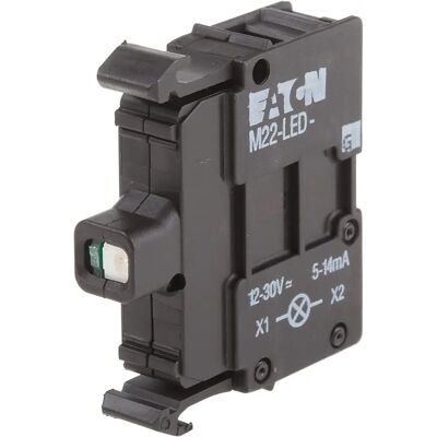 Eaton M22-LED-G Support de lampe LED - 12-30V, Vert - Publicité Eaton M22-LED-G Support de lampe LED - 12-30V, Vert - Publicité