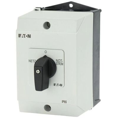 Eaton T0-4-8902/I1 - Interruptor 8 Contactos 20A IP65 Eaton T0-4-8902/I1 - Interruptor 8 Contactos 20A IP65