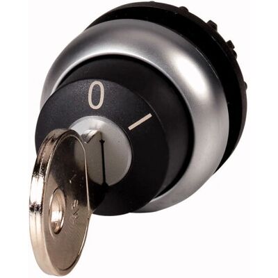 Eaton M22-WRS-A1 Schlüsselschalter - IP66, 2 Stellungen, Schwarz Eaton M22-WRS-A1 Schlüsselschalter - IP66, 2 Stellungen, Schwarz