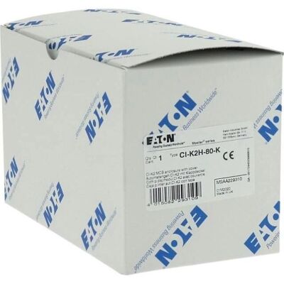 Eaton IP65 Gehäuse - Modell CI-K2H-80-K mit transparentem Deckel Eaton IP65 Gehäuse - Modell CI-K2H-80-K mit transparentem Deckel