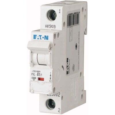 Eaton PXL-B1/1 - 1-poliger B-Leitungsschutzschalter - Wohnbereich Eaton PXL-B1/1 - 1-poliger B-Leitungsschutzschalter - Wohnbereich