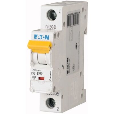 Eaton PXL-B25/1 1-pole 25A Circuit Breaker - Circuit Breaker Eaton PXL-B25/1 1-pole 25A Circuit Breaker - Circuit Breaker
