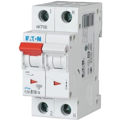 Eaton 2P 10A C 230V Schutzschalter Eaton 2P 10A C 230V Schutzschalter