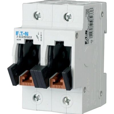 Eaton Z-SLS/NEOZ/2 Interrupteur fusible - 2 pôles, 63A, Rail DIN - Publicité Eaton Z-SLS/NEOZ/2 Interrupteur fusible - 2 pôles, 63A, Rail DIN - Publicité