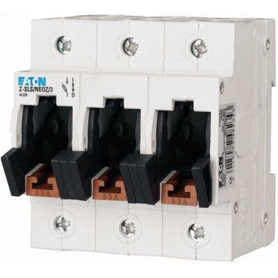 Eaton Z-SLS/NEOZ/3 Trennschalter - IEC/EN 60947-3, 63A, Schwarz/Weiß/Grau Eaton Z-SLS/NEOZ/3 Trennschalter - IEC/EN 60947-3, 63A, Schwarz/Weiß/Grau