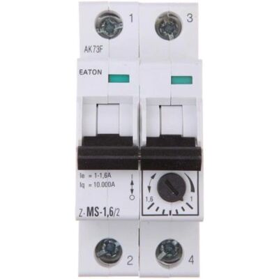 Eaton Z-MS-1,6/2 Motorschutzschalter - IP20 Eaton Z-MS-1,6/2 Motorschutzschalter - IP20