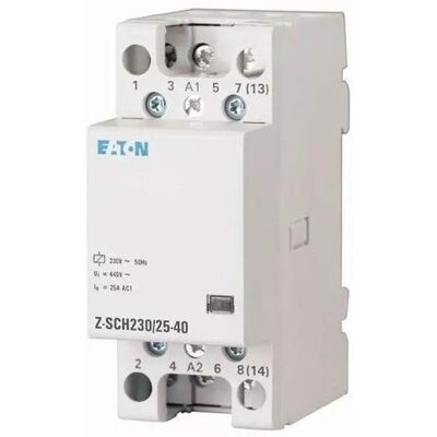 Eaton Z-SCH230/25-31 Kontaktor - 230VAC, 3 NO + 1 NC, 25A Eaton Z-SCH230/25-31 Kontaktor - 230VAC, 3 NO + 1 NC, 25A