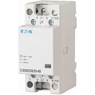 Eaton Z-SCH230/25-40 Schütz - 230V, 25A, 4 NO Kontakte Eaton Z-SCH230/25-40 Schütz - 230V, 25A, 4 NO Kontakte