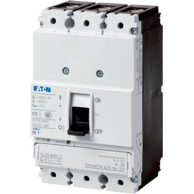 Eaton N1-125 3P Trennschalter - 690V, 125A Eaton N1-125 3P Trennschalter - 690V, 125A