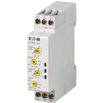 Eaton ETR2-44 Zeitschaltrelais - Elektromechanisch, 24-240V, 0,05s-100h Eaton ETR2-44 Zeitschaltrelais - Elektromechanisch, 24-240V, 0,05s-100h